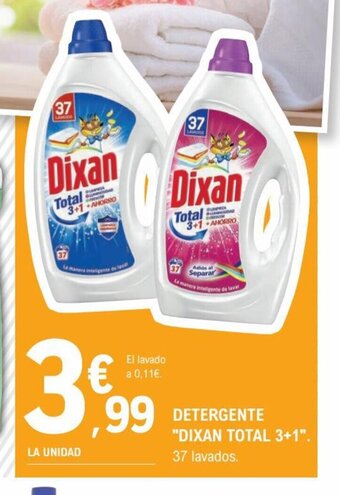 E.Leclerc Detergente "Dixan Total 3+1" oferta