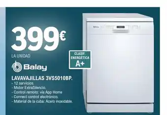 E.Leclerc Lavavajillas 3VS5010BP. oferta