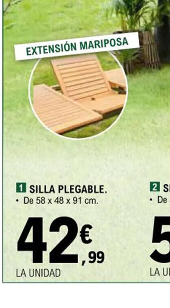 E.Leclerc Silla Plegable oferta
