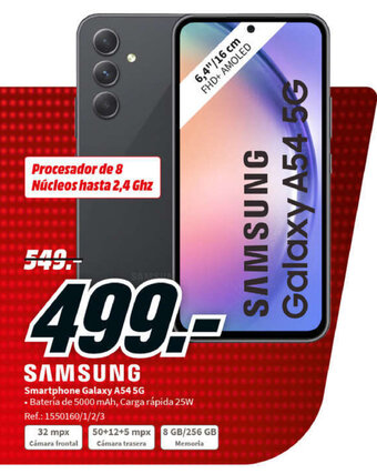 MediaMarkt Smartphone Galaxy A54 5G oferta