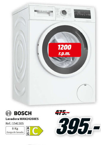 MediaMarkt Lavadora WAN24268ES oferta