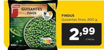 Alimerka Findus guisantes finos oferta