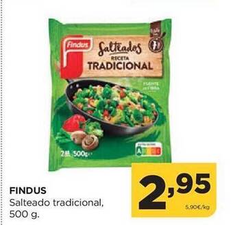 Alimerka Findus salteado tradicional oferta