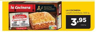 Alimerka La cocinera lasaña boloñesa oferta