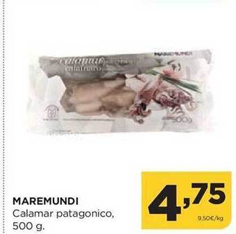 Alimerka Maremundi calamar patagonico oferta