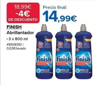 Costco Finish abrillantador oferta