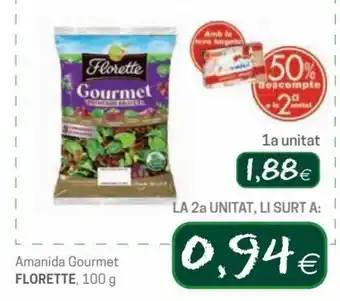 SPAR Amanoda Gourmet Florette 100 g oferta