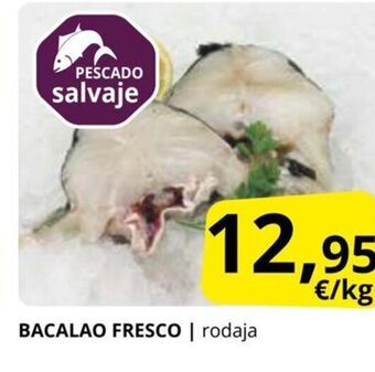 Supermercados MAS Bacalao Fresco oferta