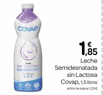 Supermercados El Jamón Leche Semidesnatada Sin Lactosa Covap oferta