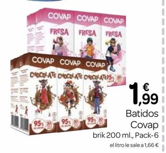 Supermercados El Jamón Batidos Covap oferta