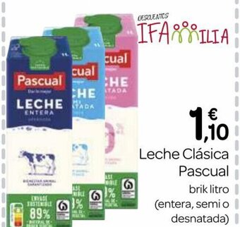 Supermercados El Jamón Leche Clásica Pascual oferta
