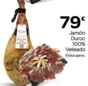 Supermercados El Jamón Jamón Duroc 100% Veteado oferta