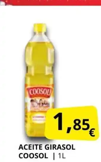 Supermercados MAS Aceite Girasol coosol oferta