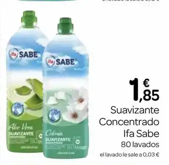 Supermercados El Jamón Suavizante Concentrado Ifa Sabe oferta