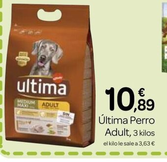 Supermercados El Jamón Ultima Perro Adult oferta
