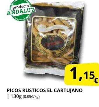 Supermercados MAS Picos Rusticos El Cartujano oferta