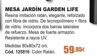 Ferrcash Mesas de jardín oferta