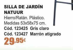 Ferrcash Sillas de jardín oferta