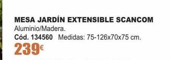Ferrcash Mesas de jardín oferta
