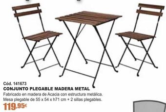 Ferrcash Conjunto de jardín oferta