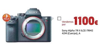 CeX Sony alpha 7r ii ilce-7rm2 42m (cuerpo), a oferta