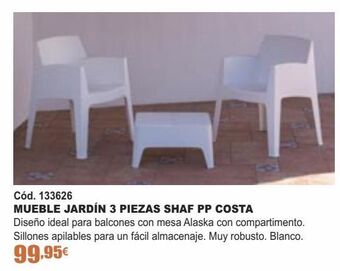 Ferrcash Muebles de jardín oferta