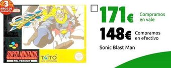CeX Sonic blast man oferta