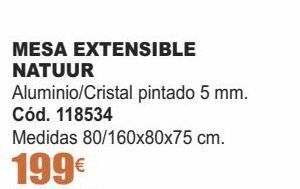 Ferrcash Mesa extensible oferta