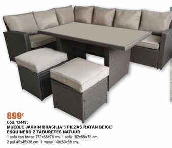 Ferrcash Muebles de jardín oferta