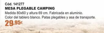 Ferrcash Mesa plegable oferta
