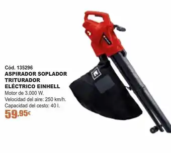 Ferrcash Aspirador soplador triturador einhell oferta
