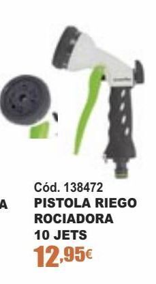 Ferrcash Pistola de riego oferta