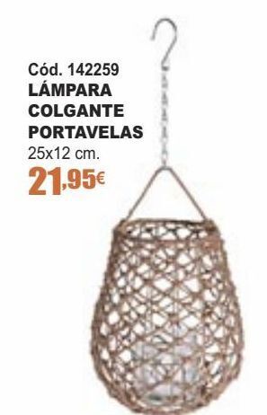 Ferrcash Lámpara colgante oferta