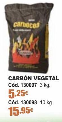 Ferrcash Carbón vegetal oferta