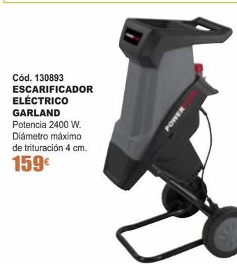 Escarificador eléctrico garland