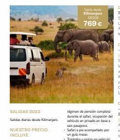 Viajes El Corte Inglés Salidas 2023 salidas diarias desde kilimanjaro. nuestro precio incluye sabila de kilimanjaro desde 769 € oferta