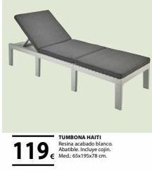 Tú Brico-Marian Tumbonas oferta