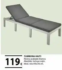 Tú Brico-Marian Tumbonas oferta