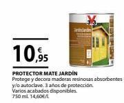 Tú Brico-Marian 10,95 protector mate jardin protege y decora maderas resinosas absorbentes y/o autoclave 3 años de protección. varios acabad oferta