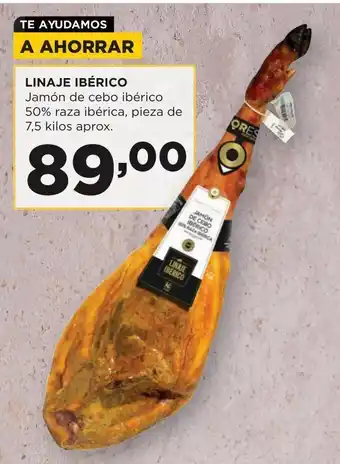Alimerka Jamón ibérico de cebo linajes ibérico oferta