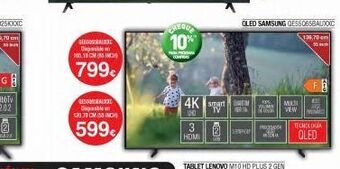 Milar Degealdre d 155,18 cm (inc) 799€ desealio dispon 139.70 cm (58 inch 599€ cheque 10% 4k smart und 3 homi dati main oferta