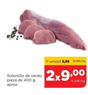 Alimerka Solomillo de cerdo oferta