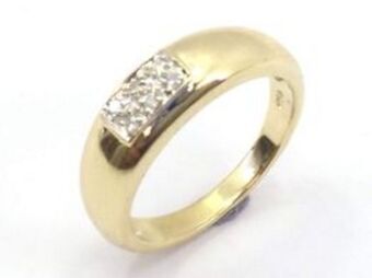 Cash Converters Anillo oro 18k con diamante oferta