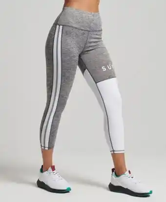 Superdry Leggings gráficos training 7/8 oferta