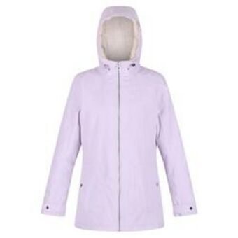 Decathlon Chaqueta impermeable bergonia ii para mujer lila escarcha oferta