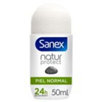 Plusfresc Desodorant natur protec normal sanex, roll-on 50 ml oferta