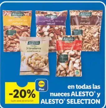 Lidl En Todas Las Nueces Alesto y Alesto Selection oferta