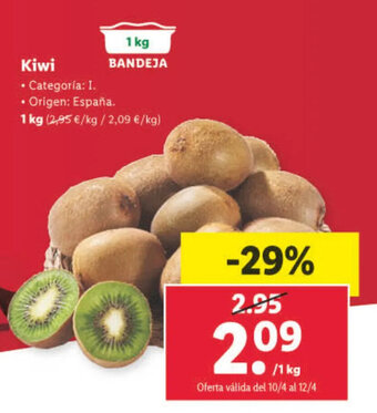 Lidl Kiwi oferta