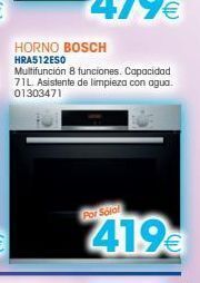 Master Cadena Horno bosch oferta
