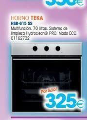 Master Cadena Horno teka oferta